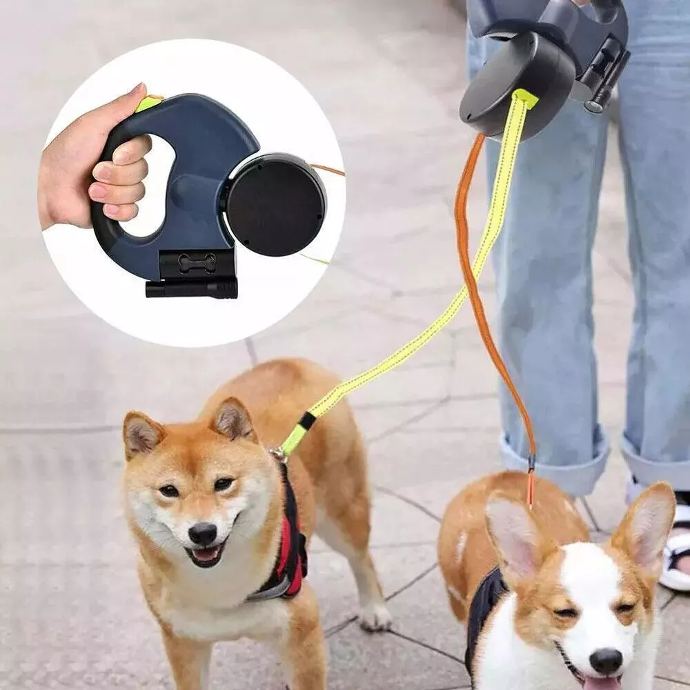 TwinFlex 360° Retractable Dog Leash