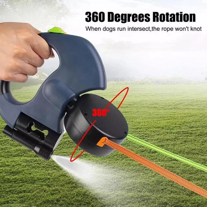 TwinFlex 360° Retractable Dog Leash