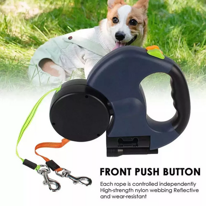 TwinFlex 360° Retractable Dog Leash