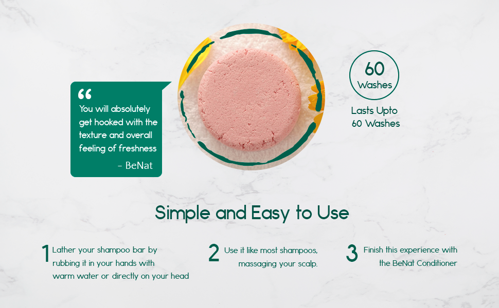 EcoPure Shampoo Bar: Zero Plastic