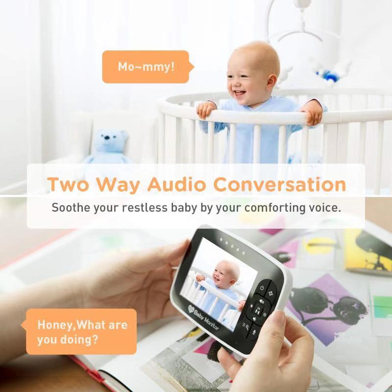 Night Vision Temperature Baby Monitor