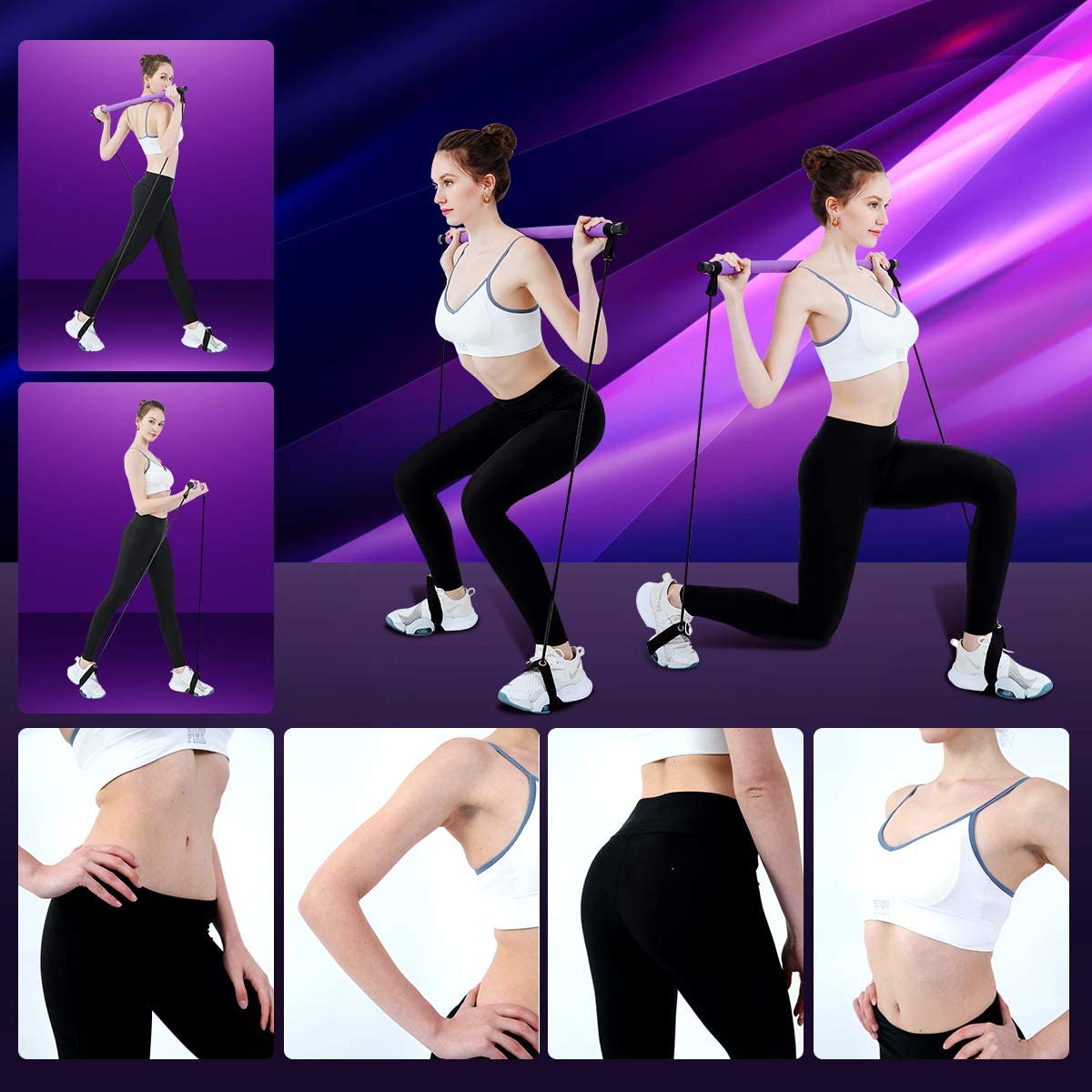 FlexiPilates Bar Set